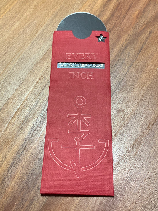 Measuring Bookmark - Silver