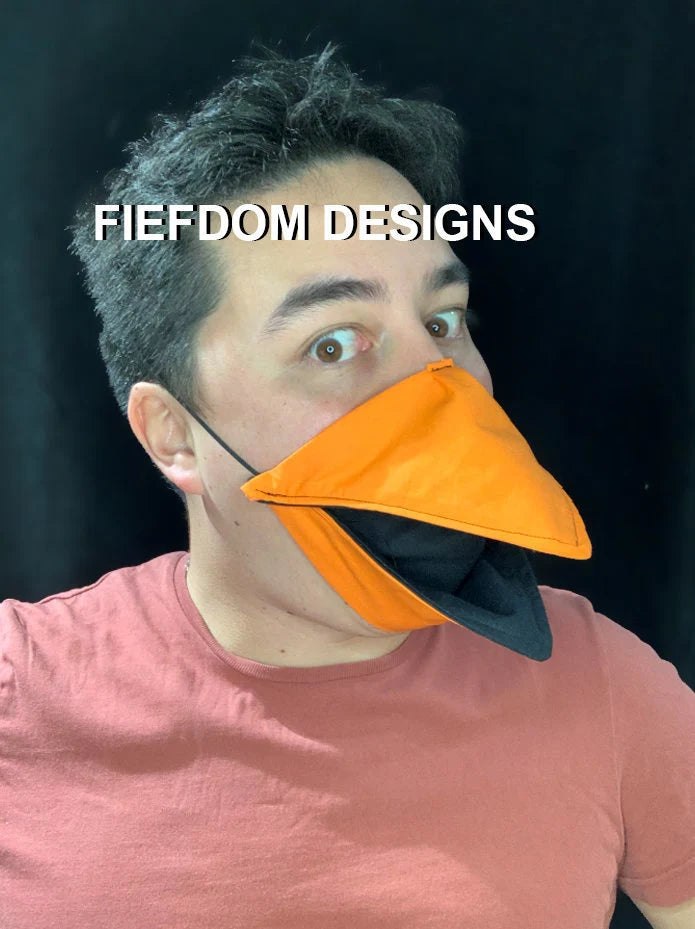TALKING BIRD MASK* (hand made to order product) – FIEFDOM DESIGN
