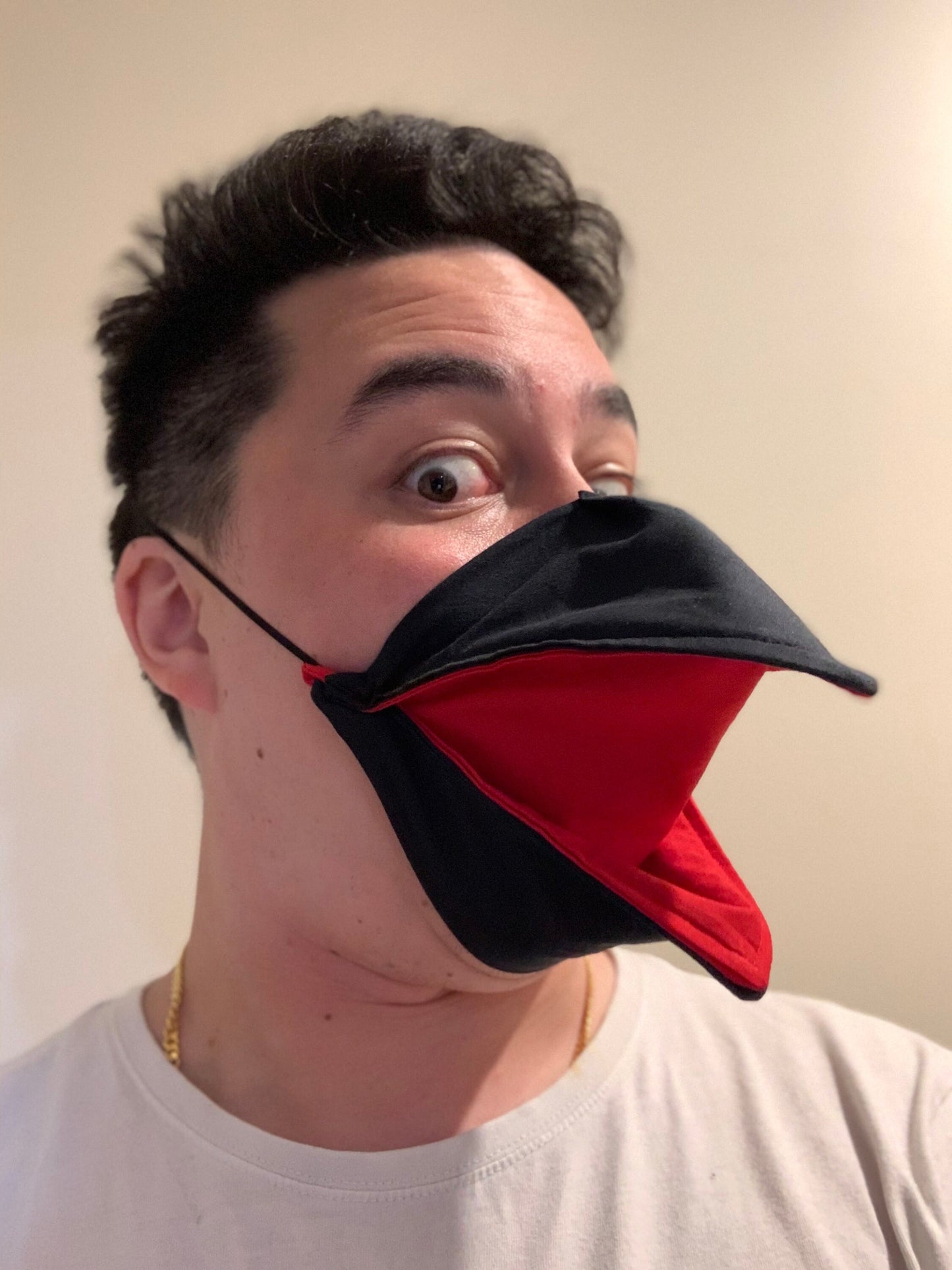 TALKING BIRD MASK* (hand made to order product)